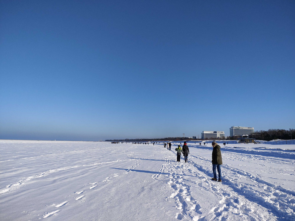 Plaża i morze w Świnoujściu