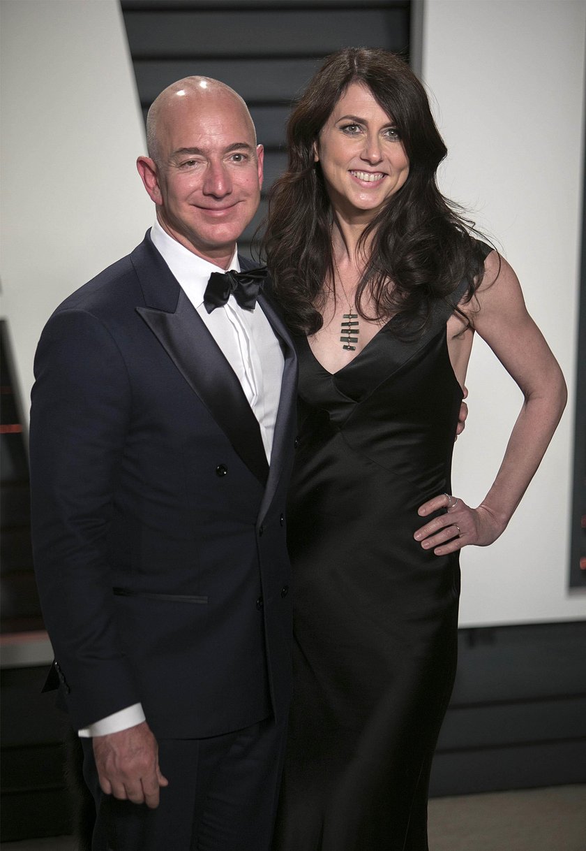 Jeff i Mackenzie Bezos