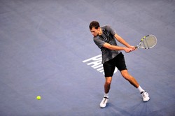 Efektowny beckhend Jerzego Janowicza drugim zagraniem sezonu. WIDEO