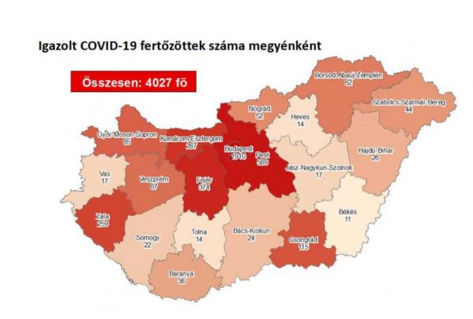 Mindössze 10 újabb magyar állampolgárnál mutatták ki az új koronavírus-fertőzést az elmúlt 24 órában 