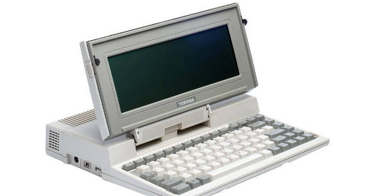 Toshiba T1100 - pierwszy seryjnie produkowany laptop ma 30 lat