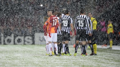 Galatasaray Stambuł - Juventus Turyn: zima sparaliżowała starcie, mecz odwołany