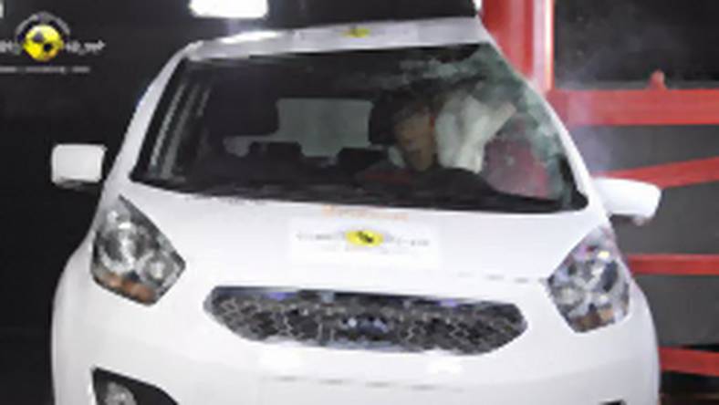 EuroNCAP Kia Venga na cztery gwiazdki