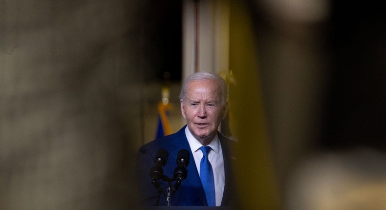 US President Joe Biden.Scott Olson/Getty Images