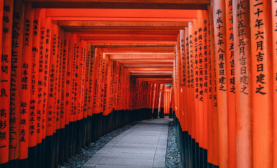 Kioto – dawna stolica Japonii i siedziba cesarza.