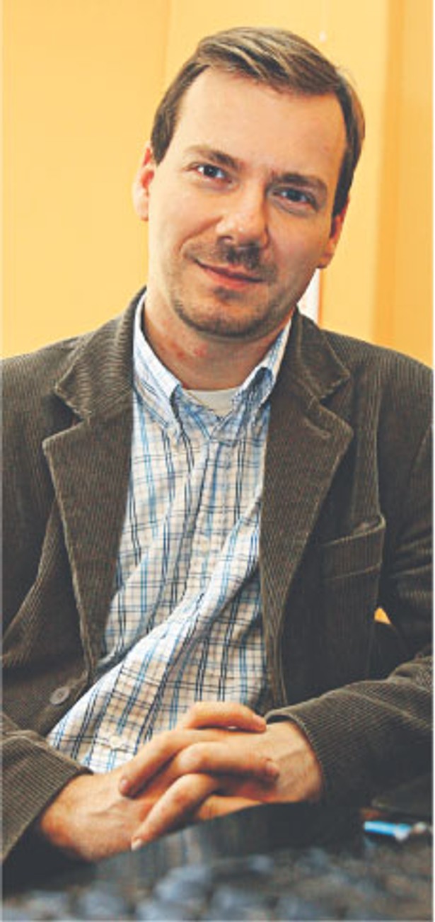 Michał Zaremba z Instytutu Dziennikarstwa UW Fot. Wojciech Górski