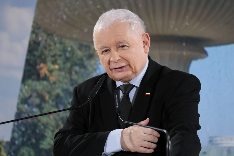 Prezes PiS Jarosław Kaczyński