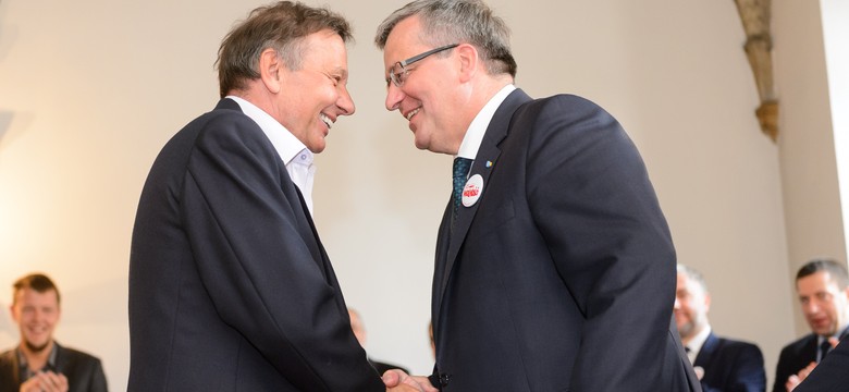 Prezydent odznaczył kabareciarza i zasadził "dąb wolności". ZDJĘCIA z Poznania