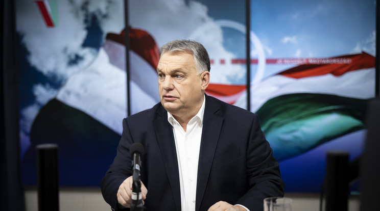 Orbán Viktor tiszteletét fejezte ki /Fotó: MTI/Miniszterelnöki Sajtóiroda/Fischer Zoltán