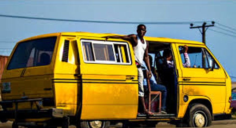 Lagos state trains bus conductors