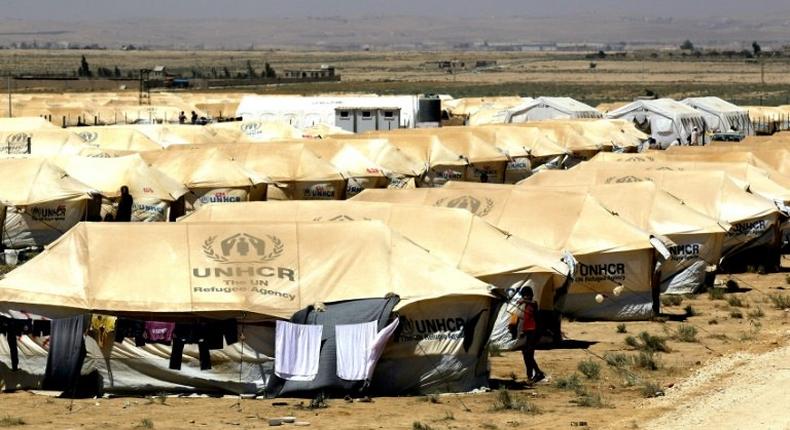 The United Nations says there are more than 600,000 refugees from Syria in Jordan, a figure Amman puts at 1.4 million