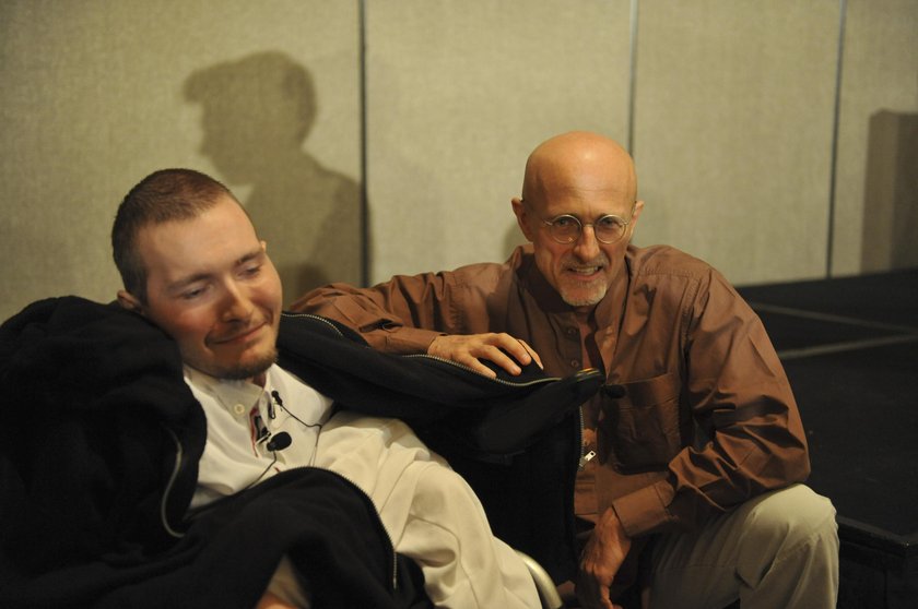 Dr Sergio Canavero i jego pacjent Rosjanin Walerij Spirydonow