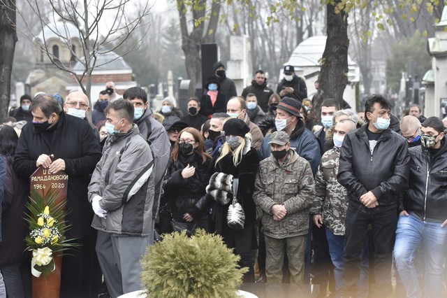 Džej Ramadanovski - sahrana