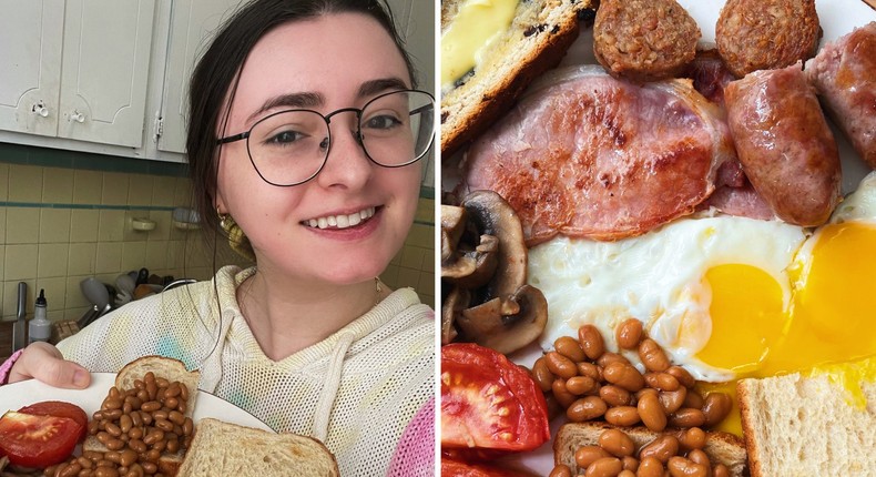 I tried making an Irish breakfast for the first time and, although it was delicious, it was a lot of work.Erin McDowell/Insider