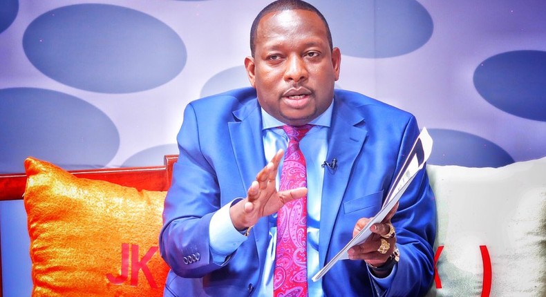 Governor Sonko during JKLive Show