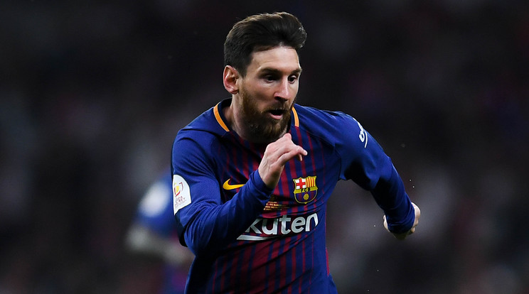 Messi 23,2 milliárdot keres
csak focival, de
a reklámbevételei is igen jelentősek/Fotó: GettyImages