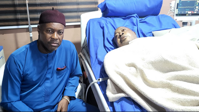 Nollywood actor Amaechi Muonagor still battles paralysis [Facebook/Hon Tony Oneweek Muonagor]