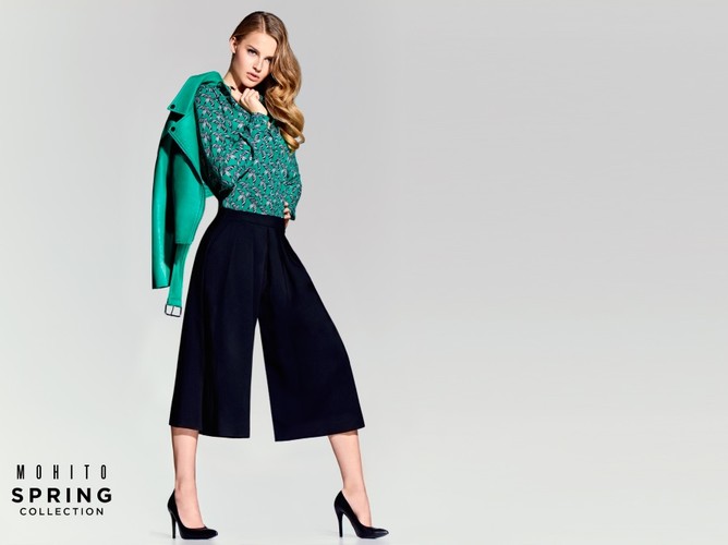 Karolina Pisarek w lookbooku Mohito