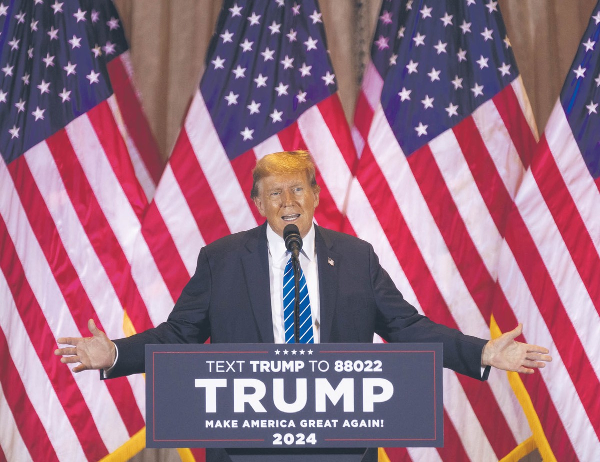 Biden i Trump (na zdjęciu) zdecydowanie wygrali w prawyborczym Superwtorku