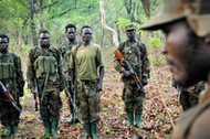 Ugandan soldiers hunt LRA rebels