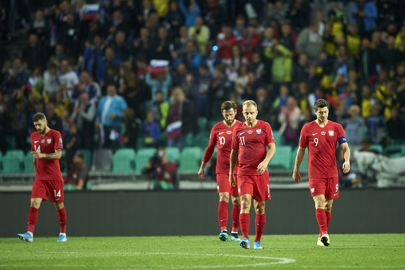 Polacy podłamani po meczu ze Słowenią (0:2)