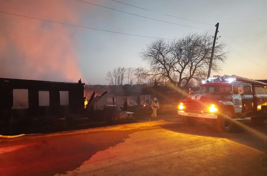 Požar u kući u Rusiji