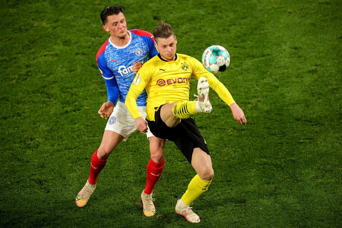 Łukasz Piszczek i Fabian Reese