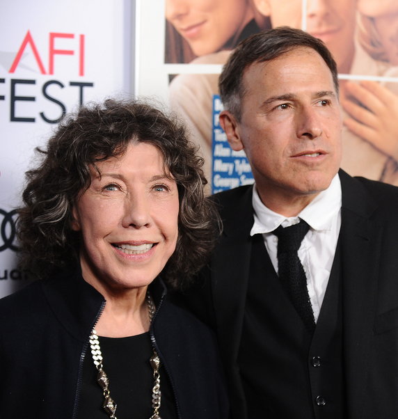 David O. Russell i Lily Tomlin