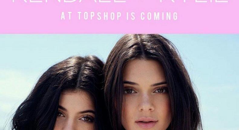 Kendall + Kylie collection for Topshop