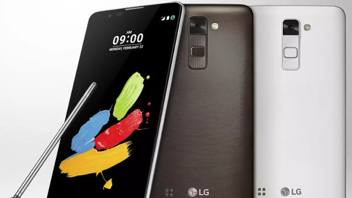 LG Stylus 2 z 5,7" ekranem, rysikiem i wsparciem dla DAB+ w Polsce