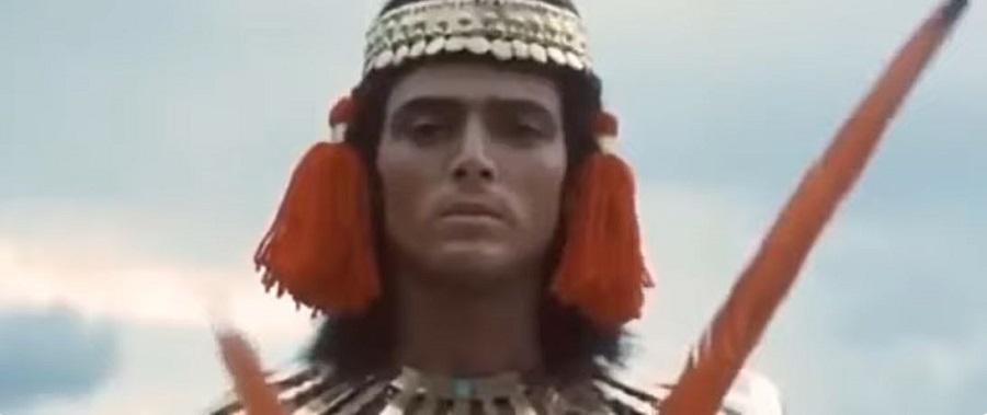 William Rothlein, kadr z filmu "Testament Inków" [1965 r.]