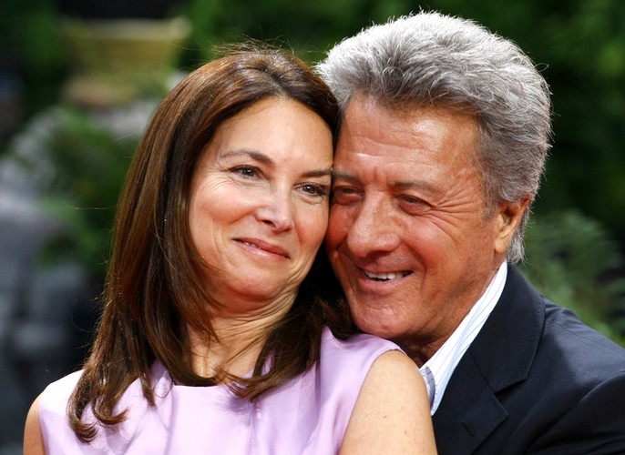 Dustin Hoffman z żoną Lisą Gottsegen
