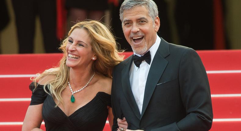 Julia Roberts and George Clooney have been trading laughs for years.Samir Hussein/WireImage/Getty Images