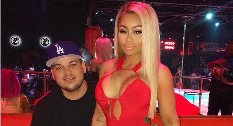 Rob Kardashian, Blac Chyna in Atlanta