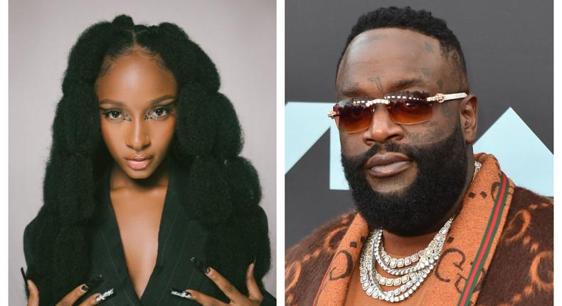 Rick Ross gushes over Ayra Starr