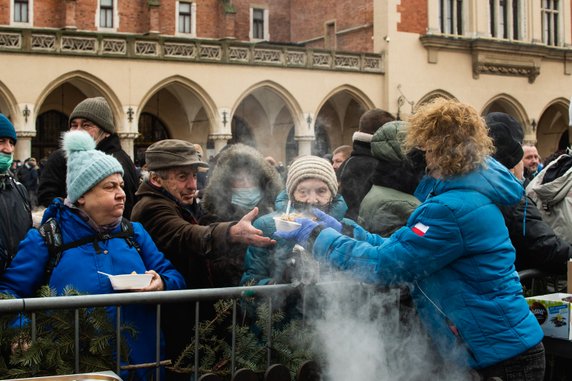 Wigilia dla potrzebujących