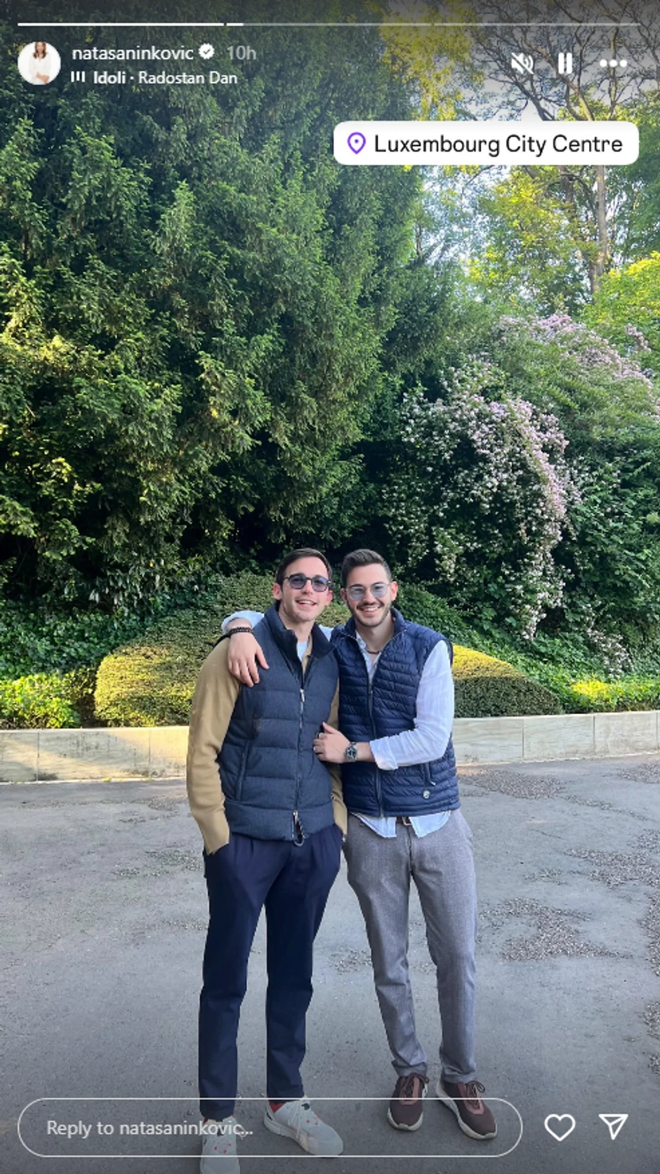 Nataša Ninković sa sinovima