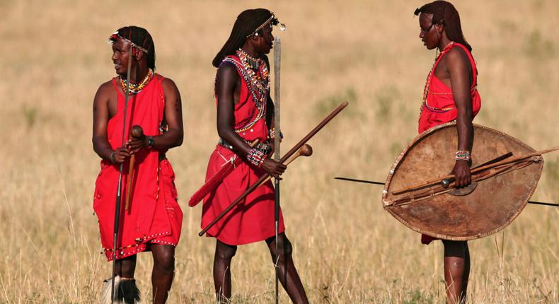 Les Massais du Kenya
