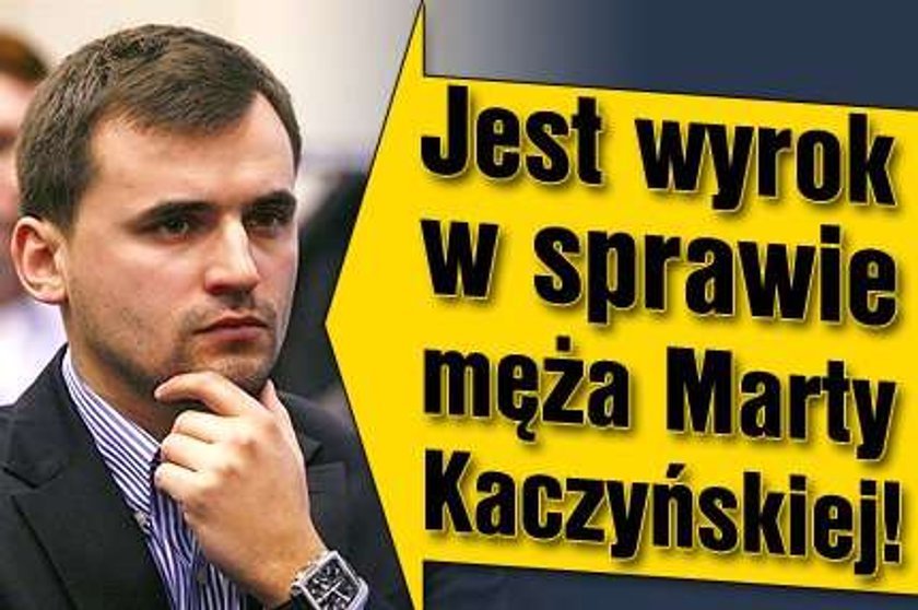 Jest wyrok w sprawie męża Kaczyńskiej!