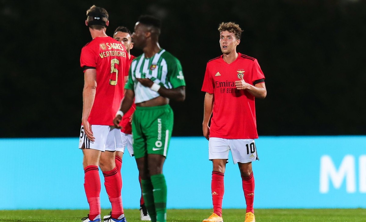 Piłkarze Benfiki w meczu z Rio Ave