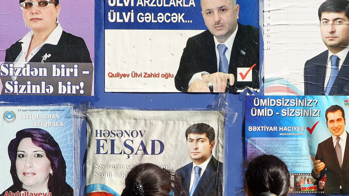 W Azerbejdżanie odbędą się w niedzielę wybory do 125-osobowego parlamentu (Medżlisu). Wszystko wskazuje na to, że wygra partia rządząca prezydenta Ilhama Alijewa, która umocni stan posiadania. Opozycja uważa, że wybory będą niedemokraktyczne i sfałszowane.