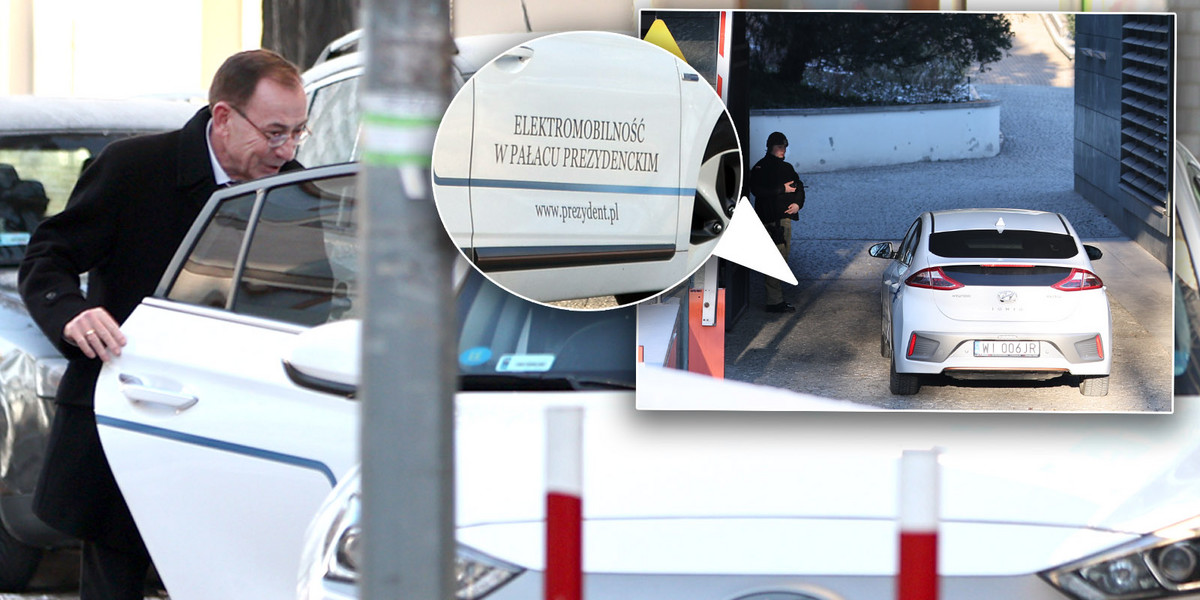 Samochód z kancelarii prezydenta przyjechał po Mariusza Kamińskiego.