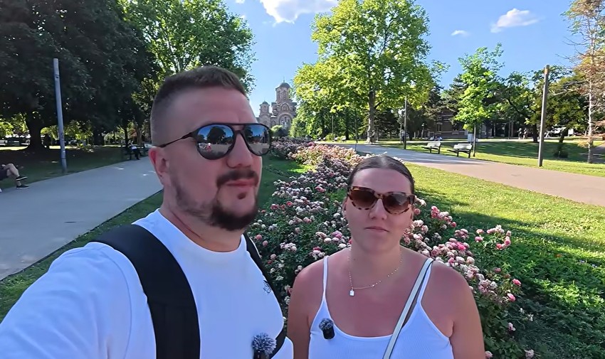 Keti i Vlado iz Hrvatske posetili Beograd prvi put u životu