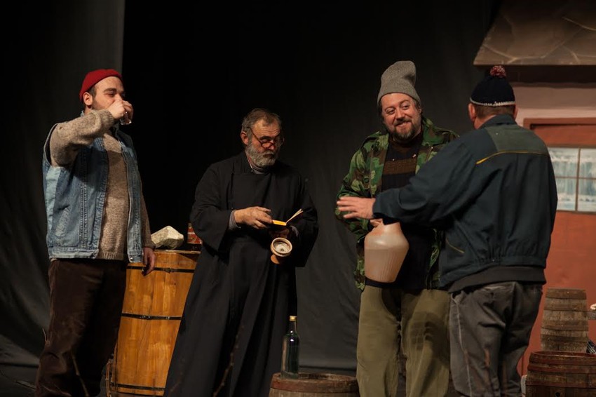 Muški deo ekipe predstave