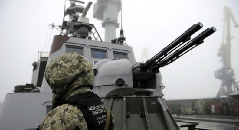 Two Ukrainian navy gunboats and a tugboat were seized in November 2018 in the Kerch Strait