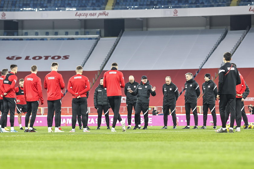 Trening kadry przed meczem z Holandią