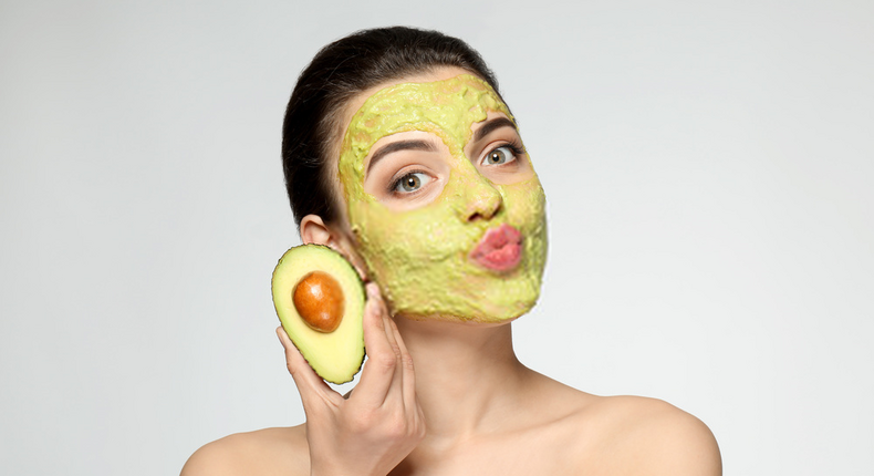 Avocado face mask