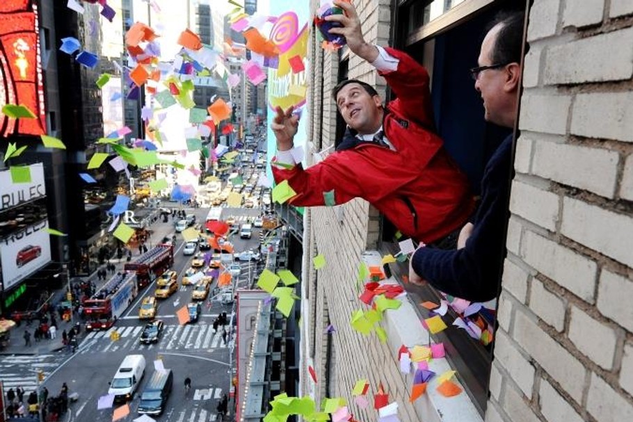 nowy rok times square