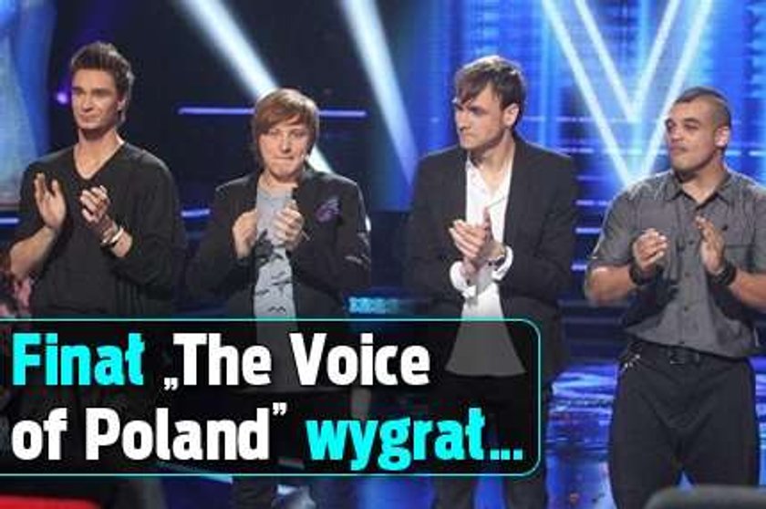 Finał "The Voice of Poland" wygrał...