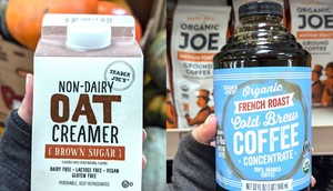 When I shop at Trader Joe's, I love picking up items like the non-dairy oat-milk creamer and cold-brew coffee concentrate.Beth Heyn